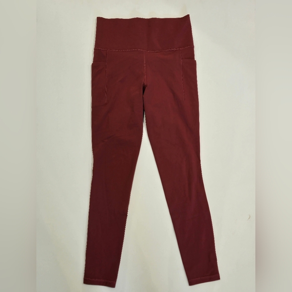 NWOT Athleta Salutation Stash Pocket High-Rise 7/8 Leggings Size Small - Picture 4 of 11